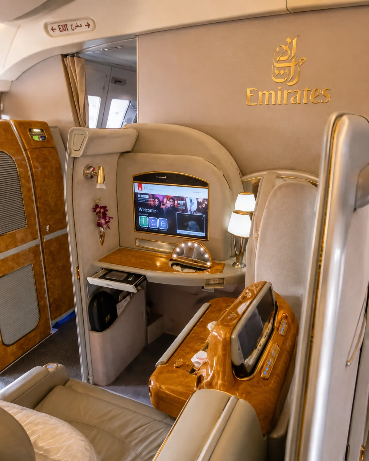 A private first class suite at dusk